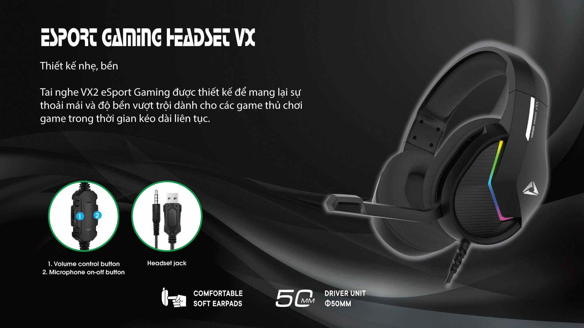 Tai Nghe headphone Chơi Game SONY, Tai Nghe Chụp Tai Có Dây, có míc hỗ trợ học online và chơi game chính hãng dây 3.5mm chống đứt