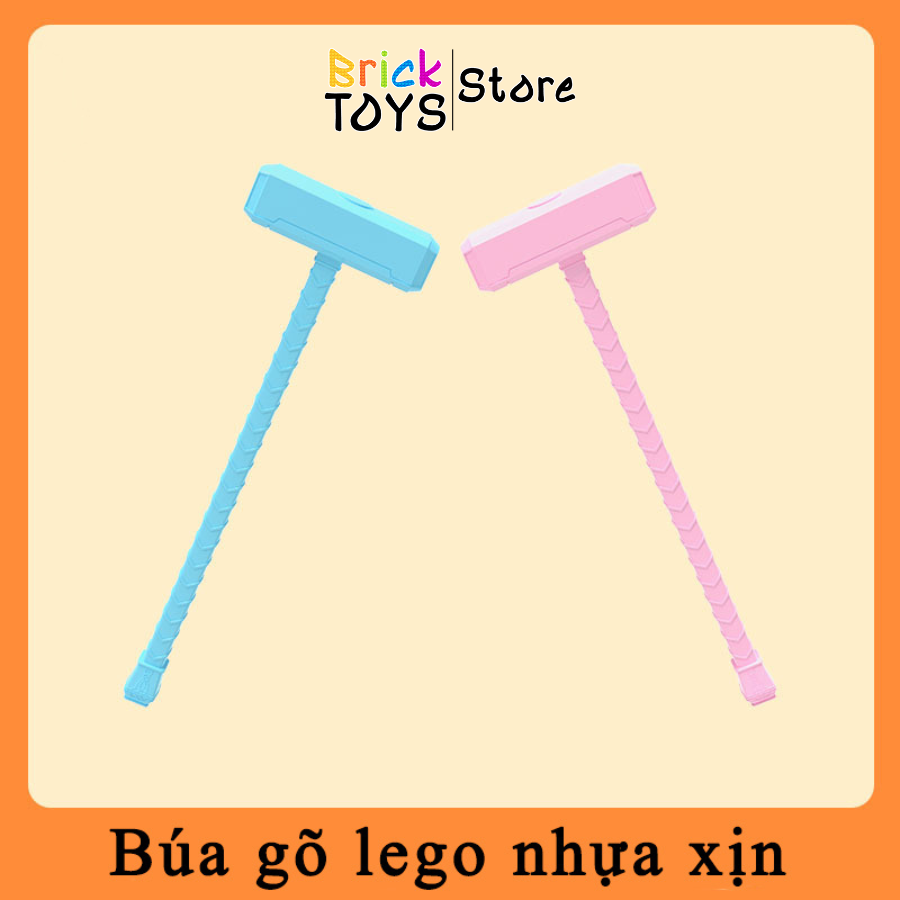 Búa nhựa gõ lego