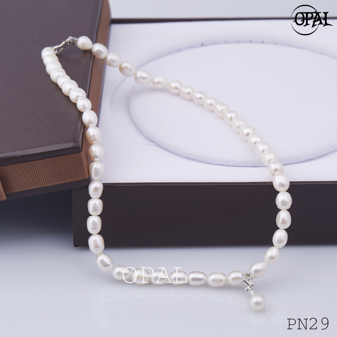 PN29- Chuỗi vòng cổ ngọc trai OPAL