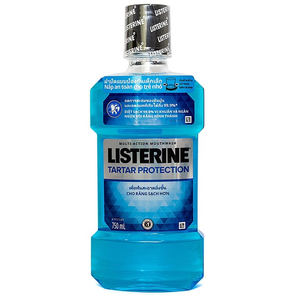 Nước súc miệng Listerine  chai 750ml