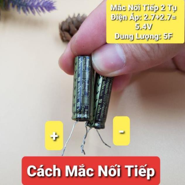 [Xả Kho] Siêu Tụ 2.7V 10F 11Mah 10F 2.7V