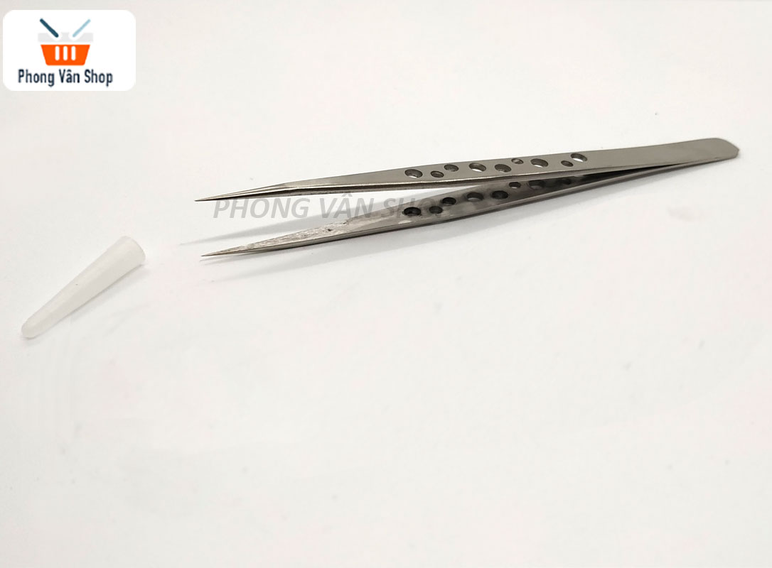 Nhíp gắp nhổ linh kiện điện tử - cứng cáp - nhíp nhọn - cong