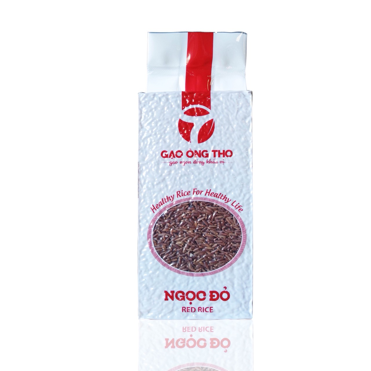 [HCM]Combo 2 túi Gạo Ông Thọ Ngọc Đỏ (Lứt Đỏ) - Túi 1kg