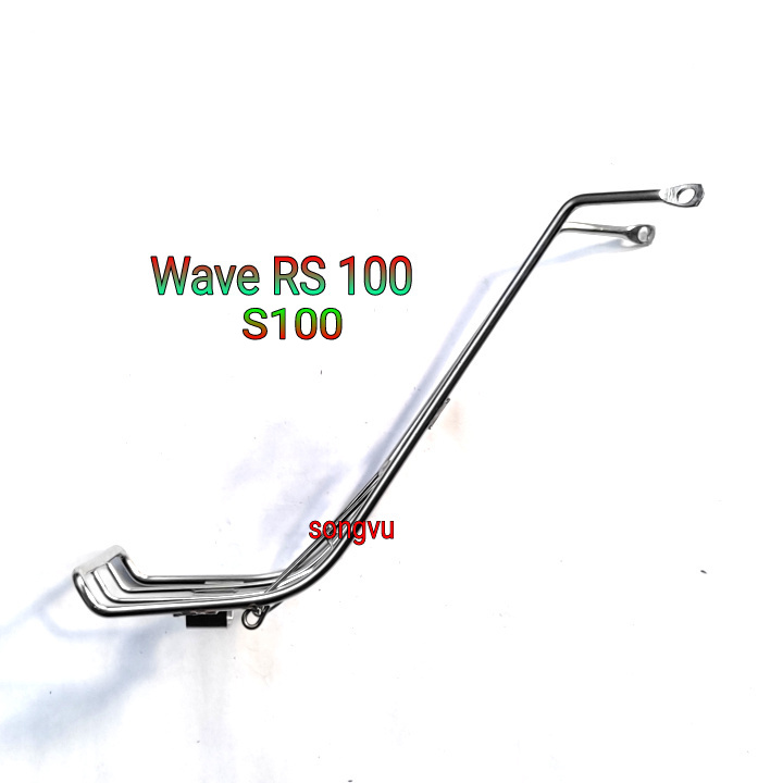 Baga giữa inox xe máy Wave RS, RSX 100