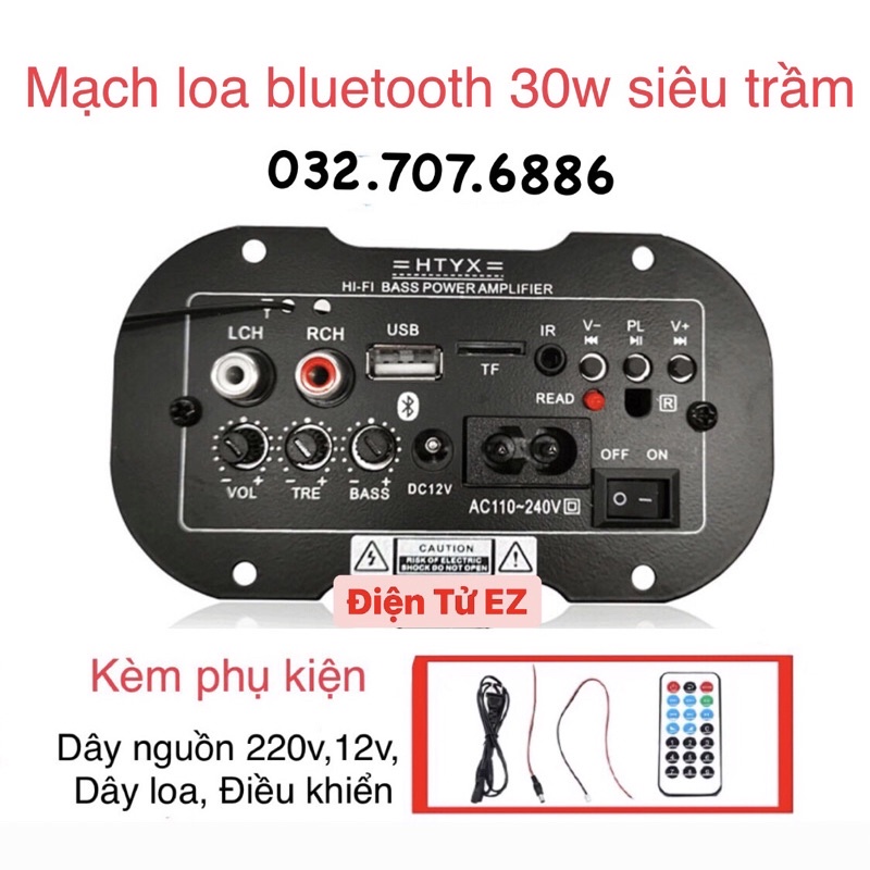 Spbảng khuếch đại âm thanh ,mạch khuếch đại âm thanh công suất bluetooth, bộ khuếch đại âm thanh nổi tại nhà 12v, 220v, 30w bảng mạch giải mã máy nghe nhạc mp3