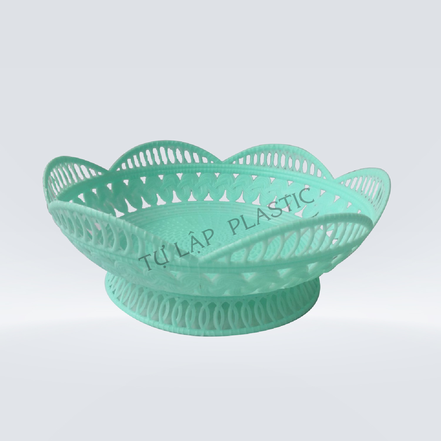 Rổ nhựa đan có chân TỰ LẬP TL 948 - 26cm