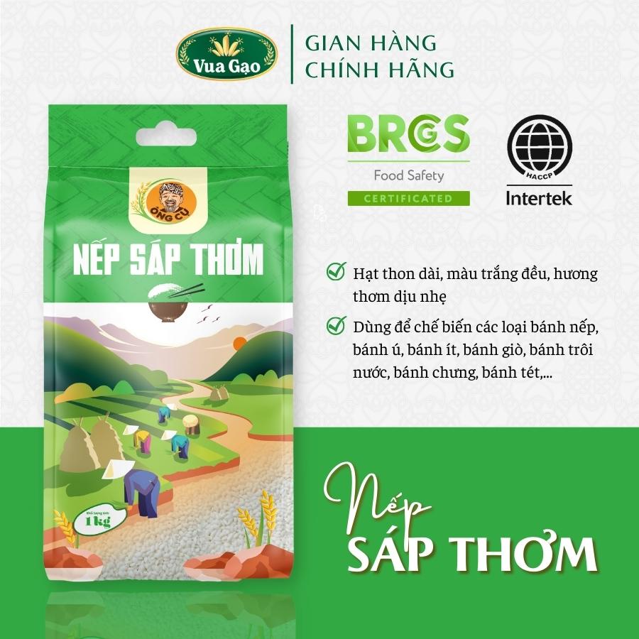 GẠO NẾP SÁP THƠM 1KG