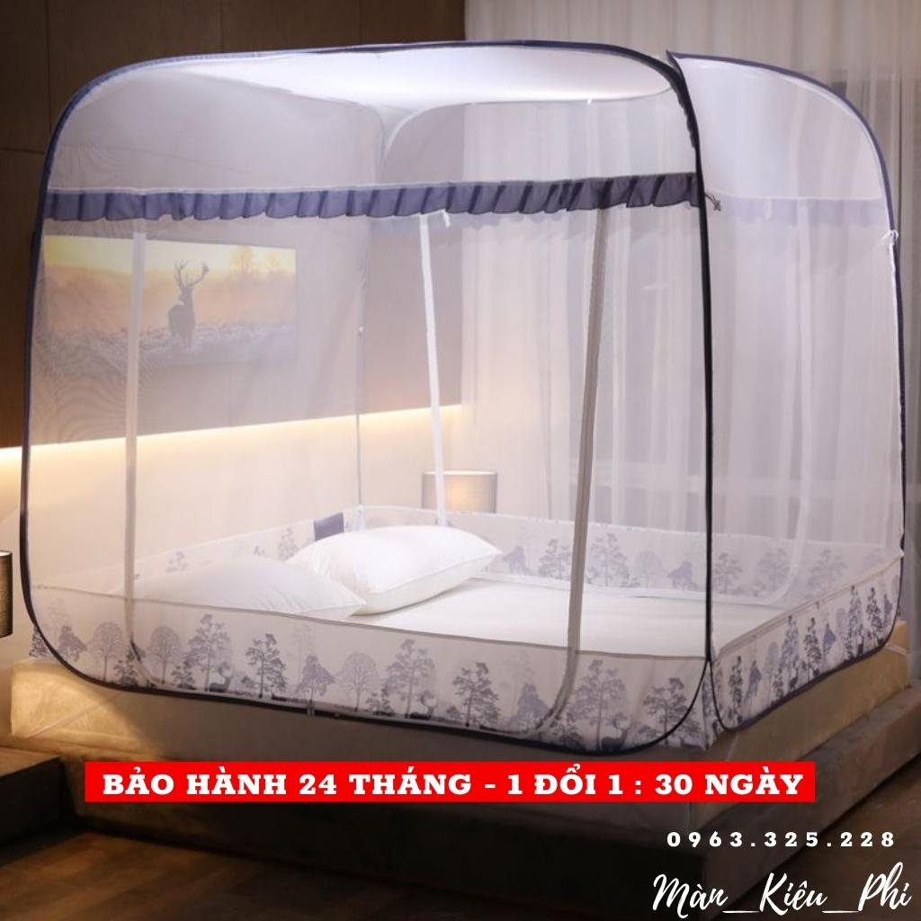 ( HÀNG LOẠI 1 ) Mùng Chụp Thông Minh 1m8x2m Màn Ngủ Chụp Tự Bung Sợi Thép Siêu To Mùng Xếp Gấp Gọn Tiện Lợi chất liệu tuyn cao cấp không nhăn chống muỗi tuyệt đối màn ngủ chống muỗi mùng chụp gấp gọn thông minh mung xếp