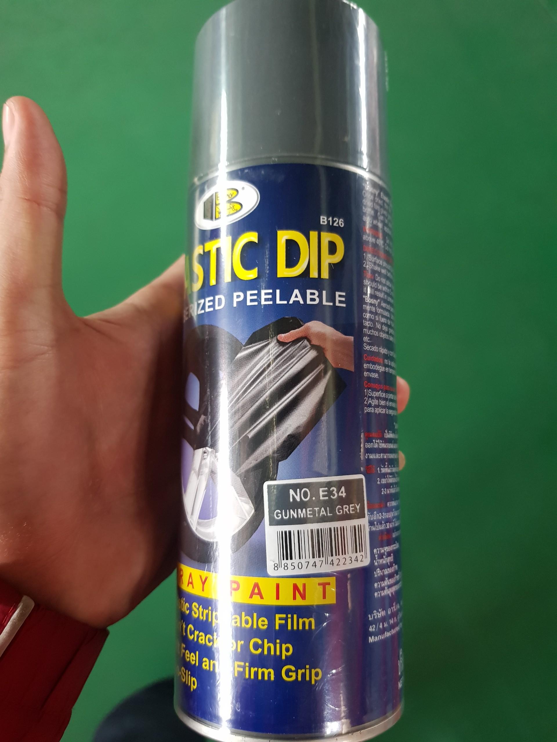 [HCM]Sơn lột ra được Elastic Dip Bosny( Xám)