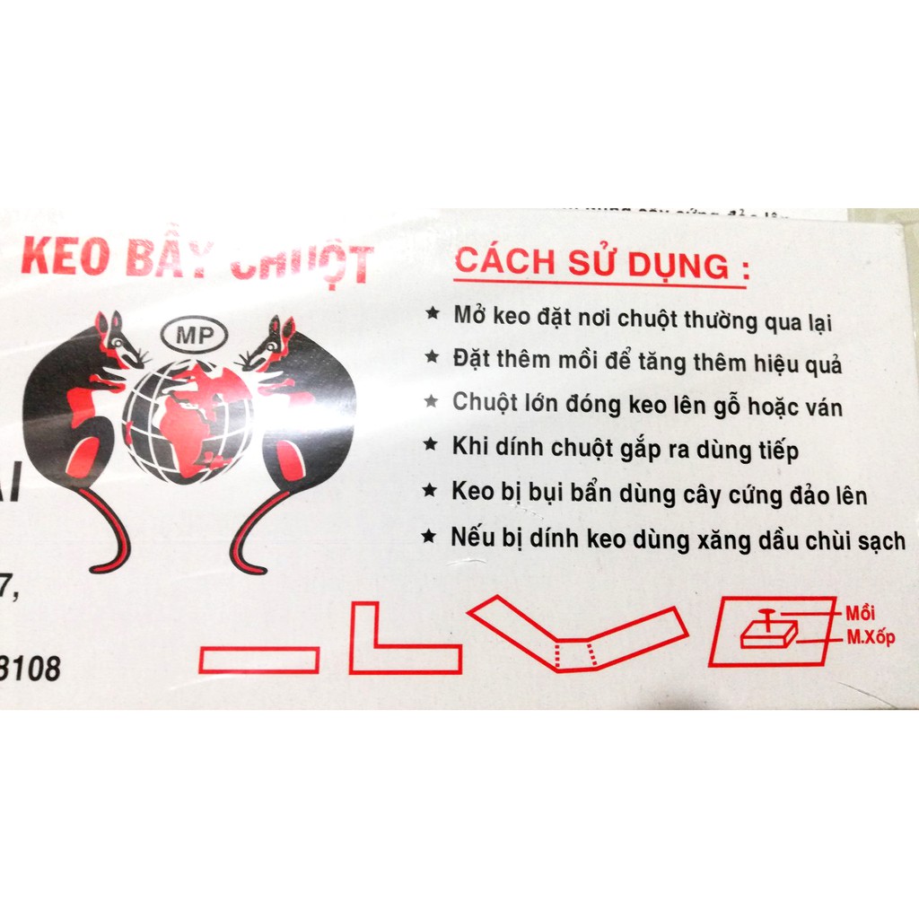 Keo Bẫy Chuột Minh Phương Siêu Dính