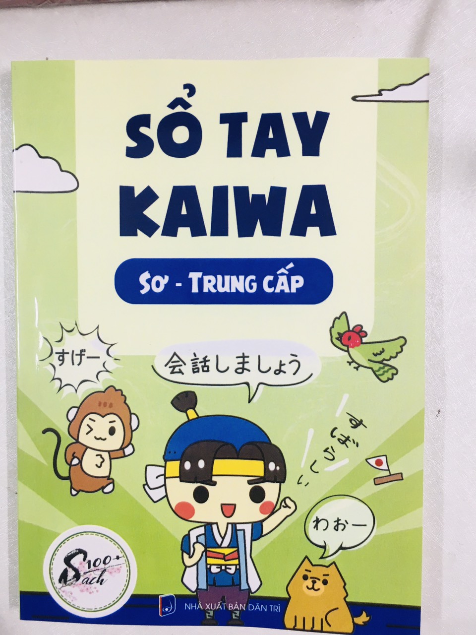 Sách sổ tay Kaiwa sơ trung cấp ( bìa xanh)