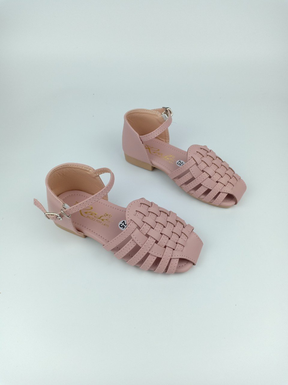GIÀY SANDAL QUAI ĐAN RỌ CHO BÉ GÁI