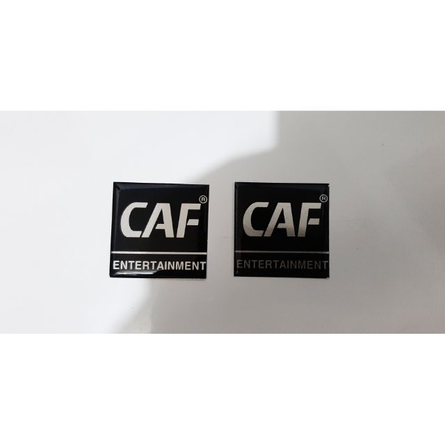 [HCM]Tem dán thùng loa CAF vuông màu đen ( giá 2 tem )