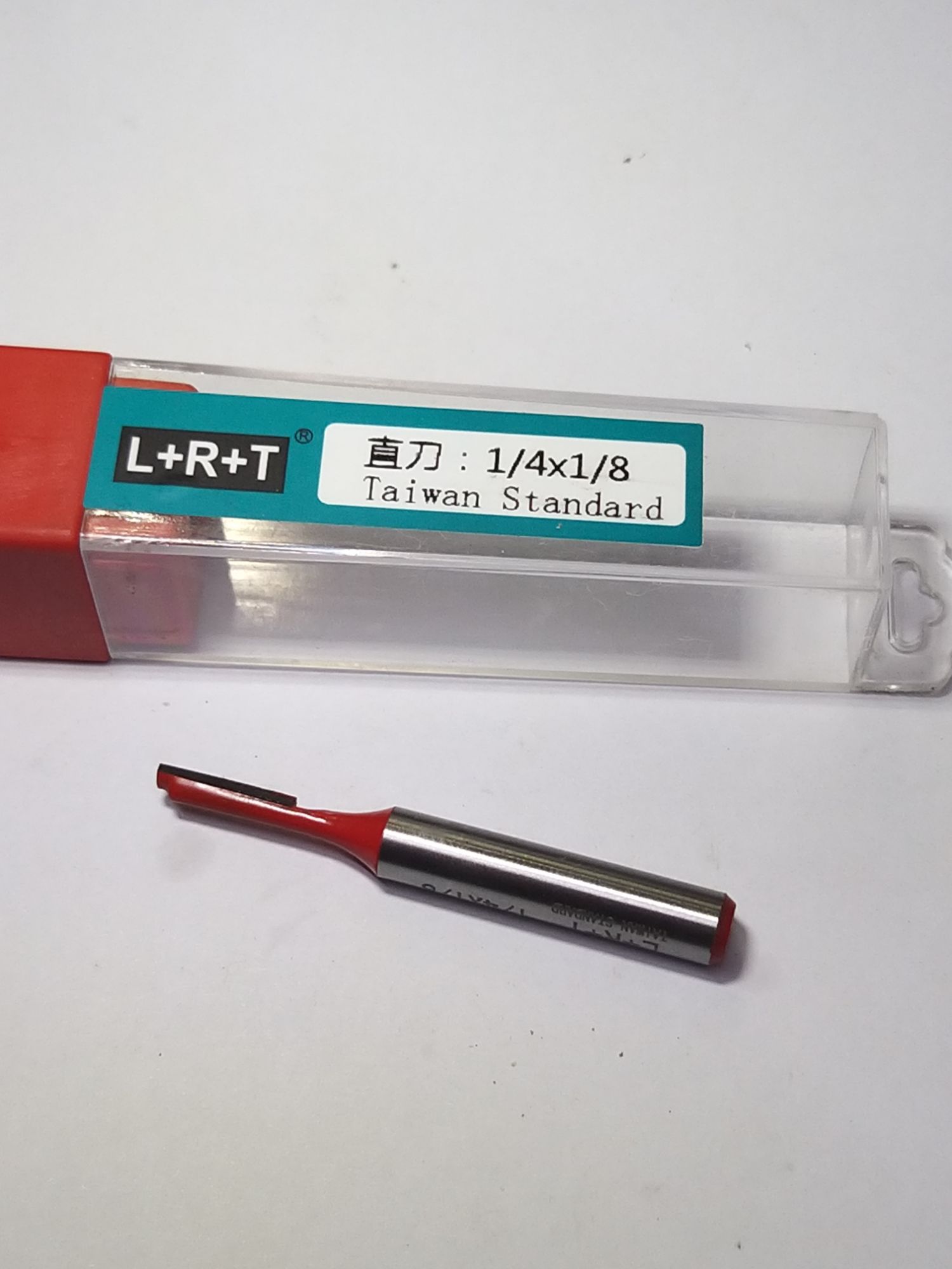 [HCM]Mũi Phay Gỗ Thẳng 1/4 x 1/8 (Đỏ)