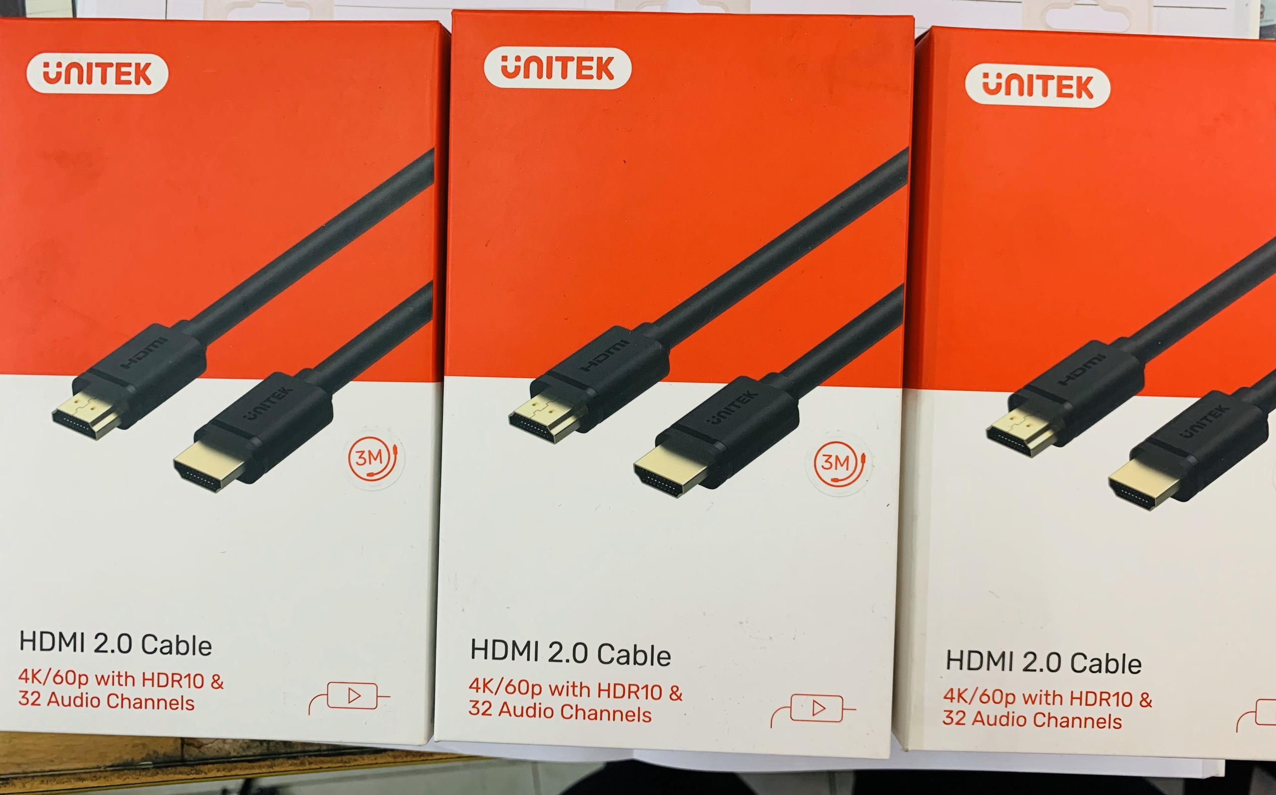 [HCM]Cáp HDMI 3M Unitek Y-C139M