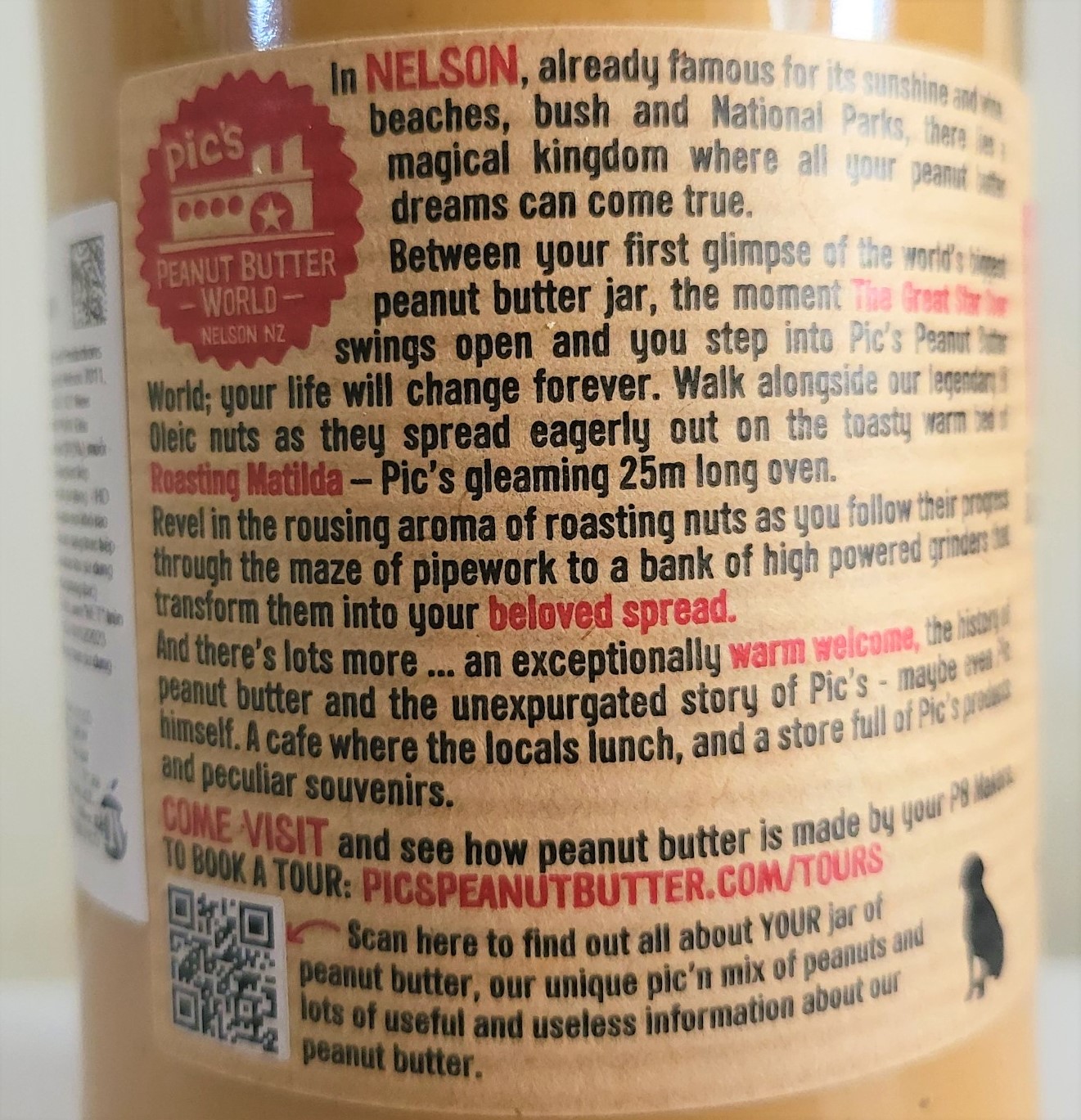 [Lọ 380g – NẮP ĐỎ] BƠ ĐẬU PHỘNG MỊN [New Zealand] PICS Peanut Butter Smooth (nvt)