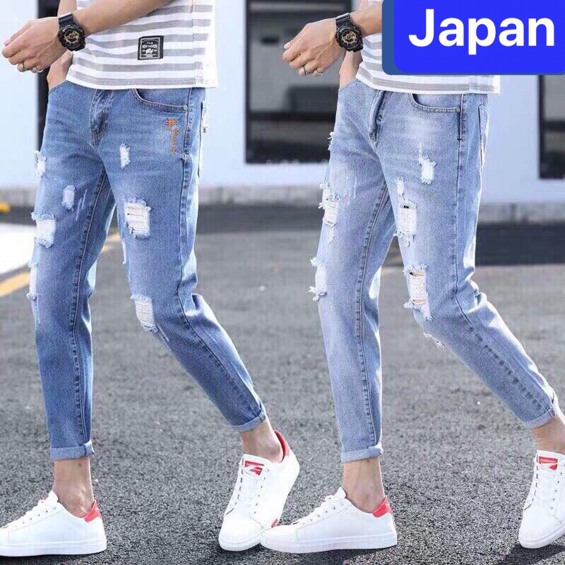 QUẦN JEAN NAM CHẤT BÒ XANH WASH BOY VIP NHẬT BẢN CHẤT LƯỢNG CAO, CO GIÃN NHẸ CAO CẤP JP-1900 JAPAN FASHION