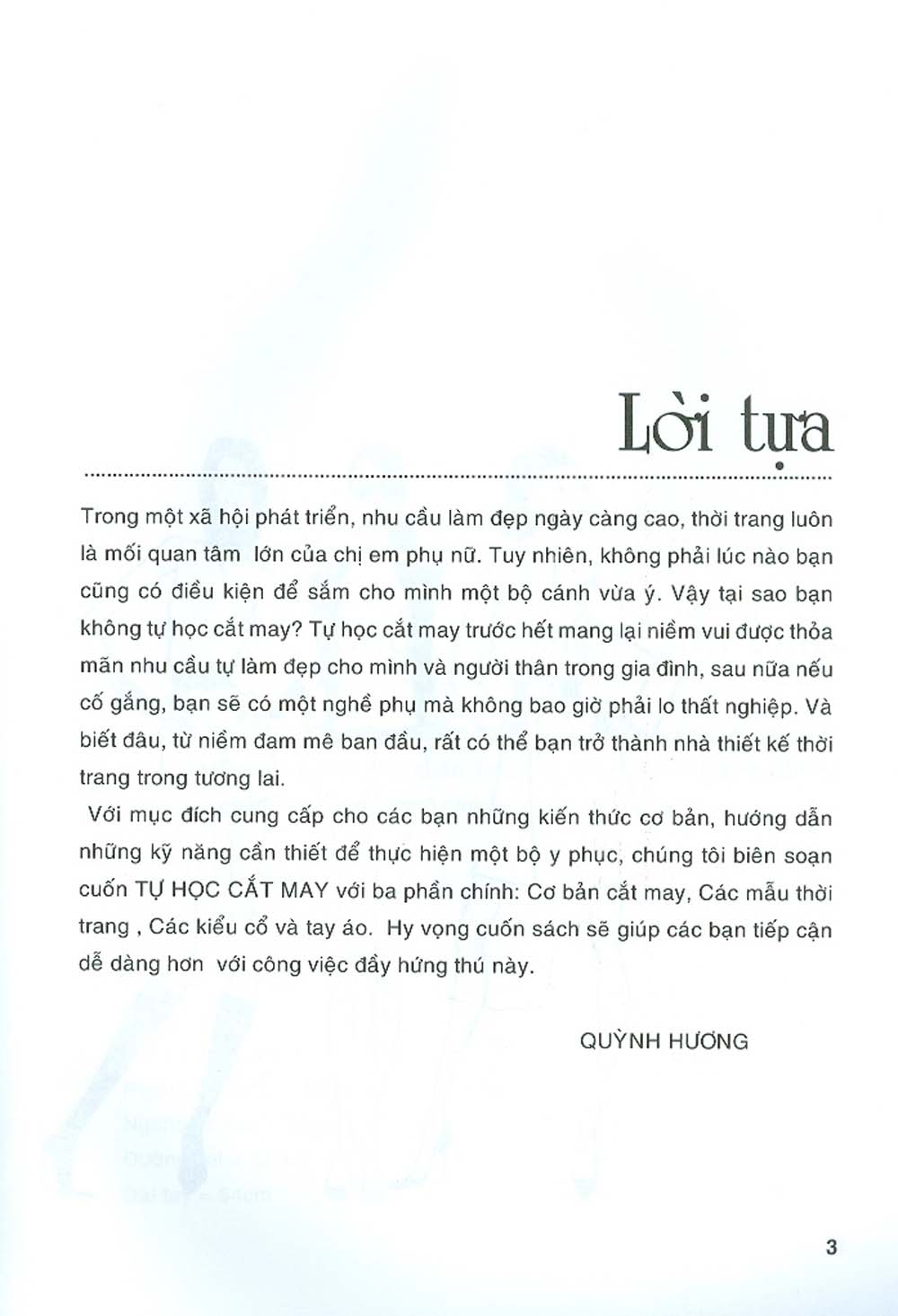 Hướng Dẫn Tự Học Cắt May