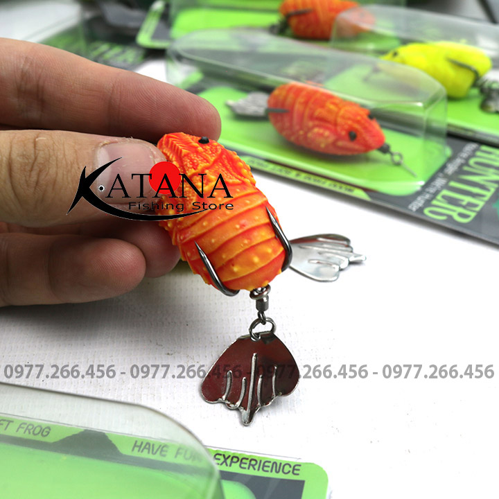 Nhái Hơi Câu Lure - Hunter V4