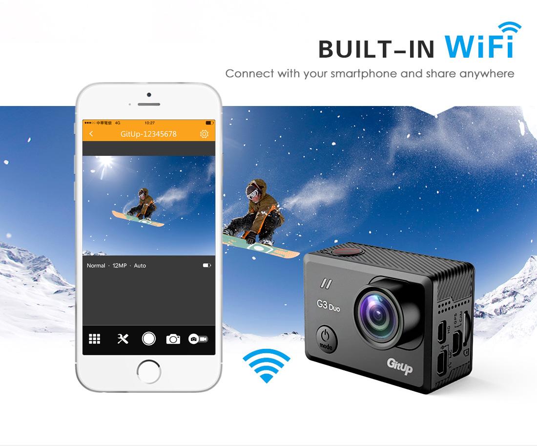 [HCM]Camera hành trình Gitup G3 Duo Pro Packing (bản 170 độ)