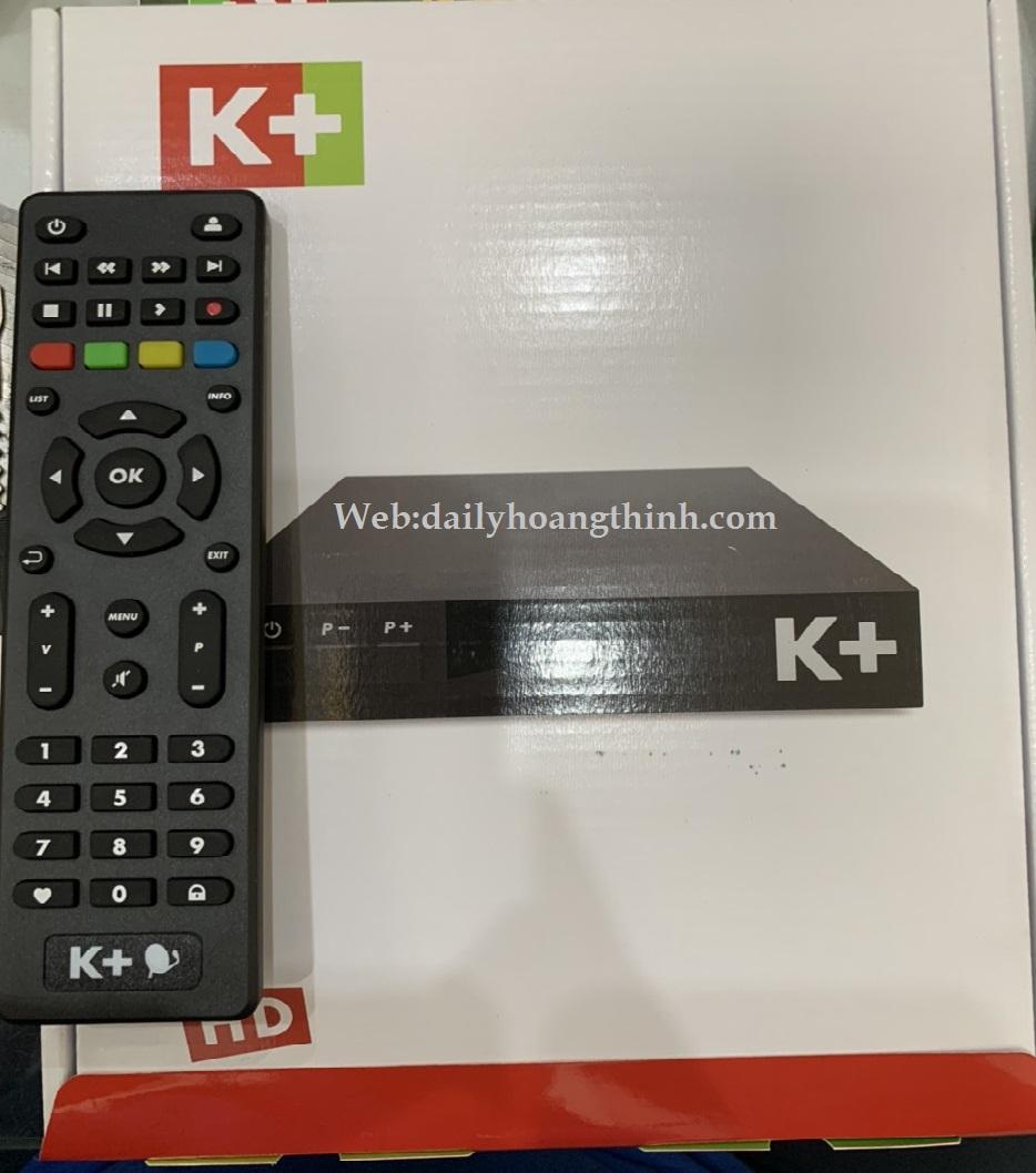 [HCM]Điều khiển-Remote Đầu thu K+ HD Chảo mẫu mới nhất 2019