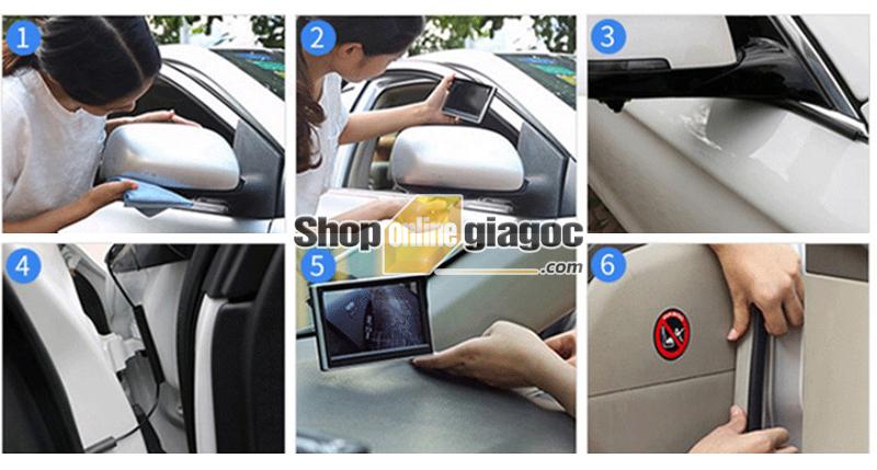 Combo Camera Cập Lề Ô Tô + Màn Hình 5 Inch 800x480P