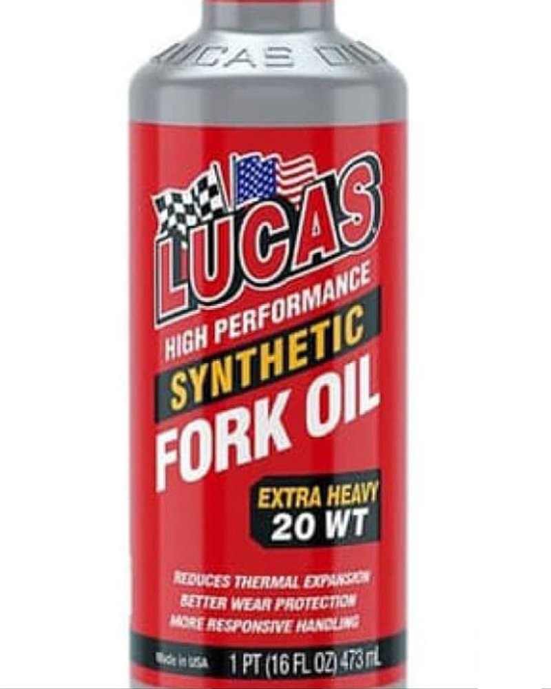 HCMNhớt phuộc Lucas Synthetic Fork Oil 20 WT 473ml
