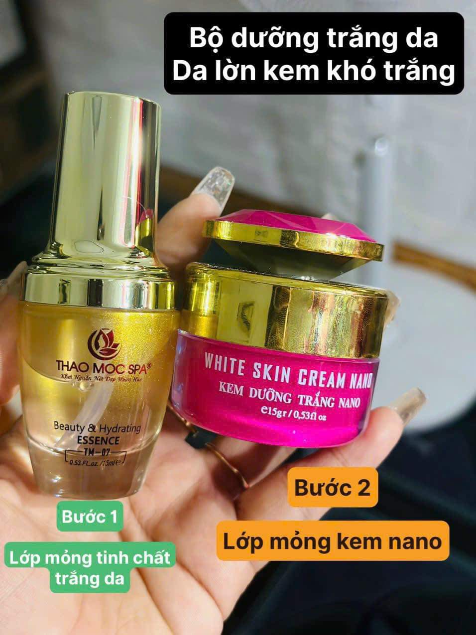 Tinh Chất Trắng Da Thảo Mộc Spa