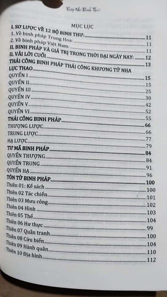 Sách Thập Nhị Binh Thư (Bìa cứng)