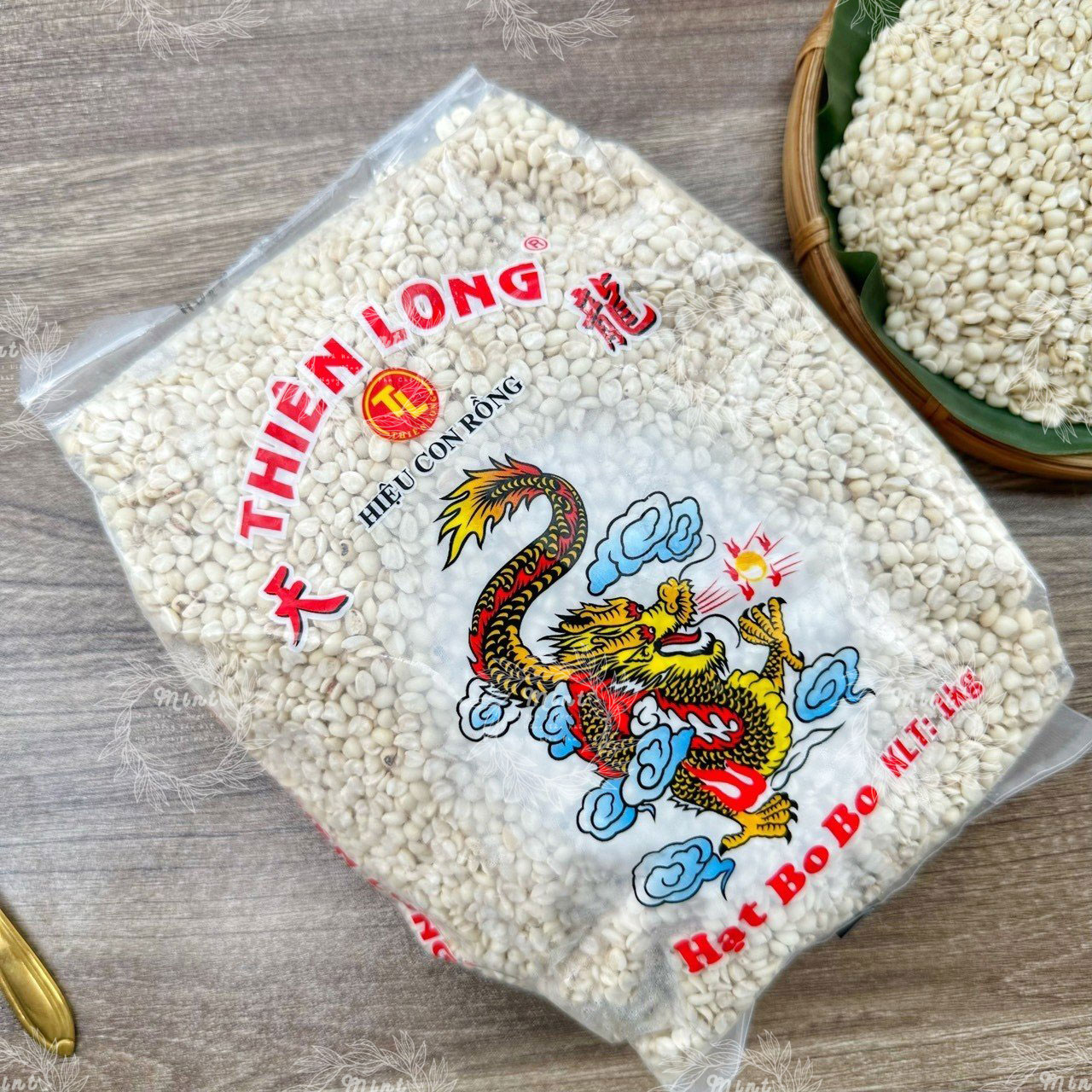 Hạt Ý Dĩ (Hạt Bo Bo/ Hạt Cườm) - Túi 1kg