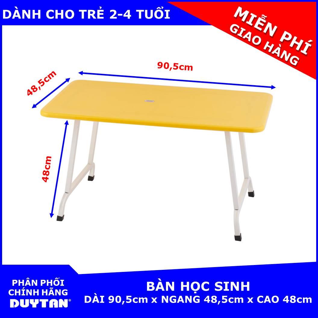 Bàn học sinh Duy Tân ( 90,5 x 48,5 x 48 cm )
