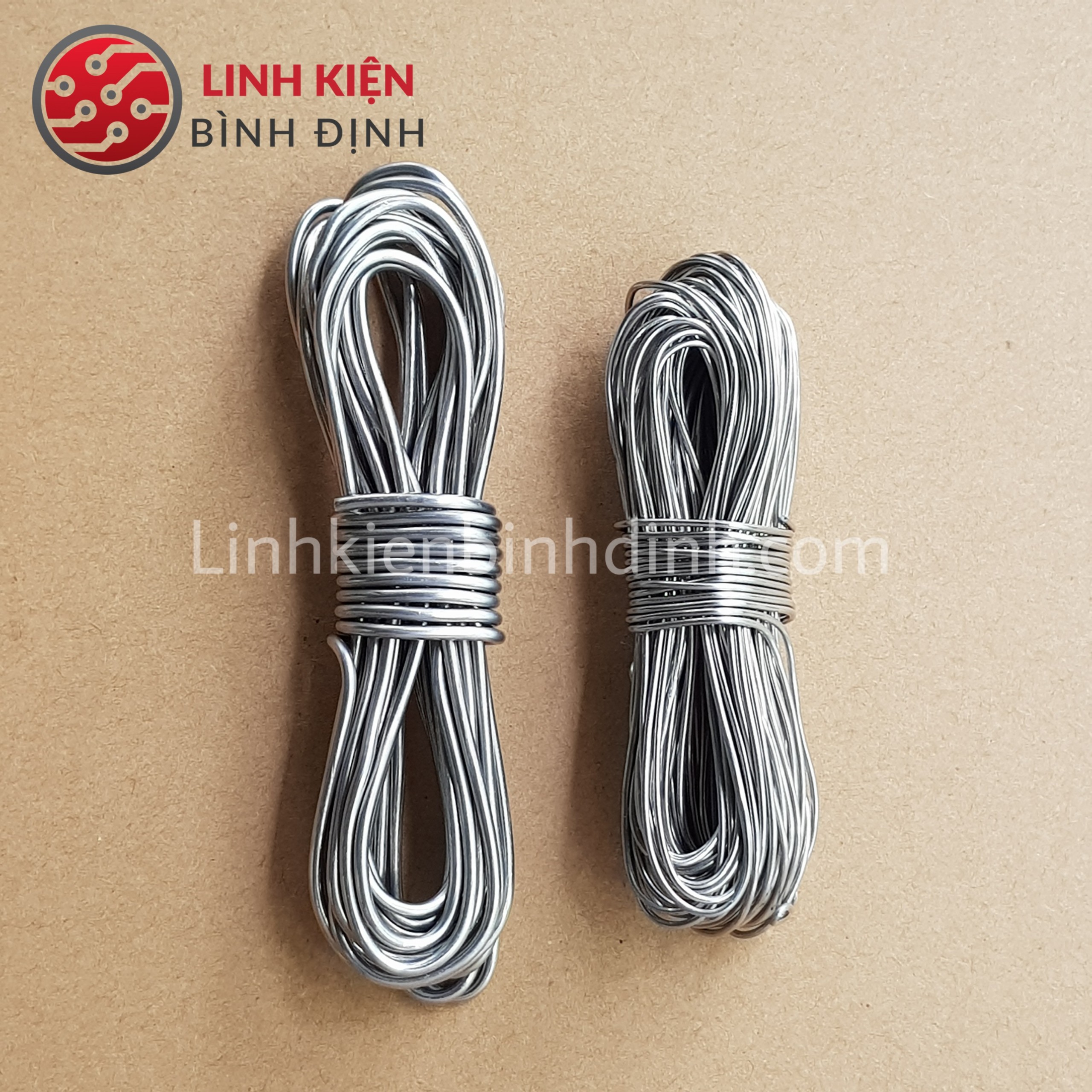 Thiếc hàn cao cấp 1.0mm 2.0mm 100gram (lỗi có nhựa thông)