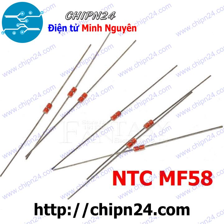 [5 con] (KG1) Điện Trở Nhiệt NTC MF58 5% (5K/10K/50K/100K) - [Chọn Loại]