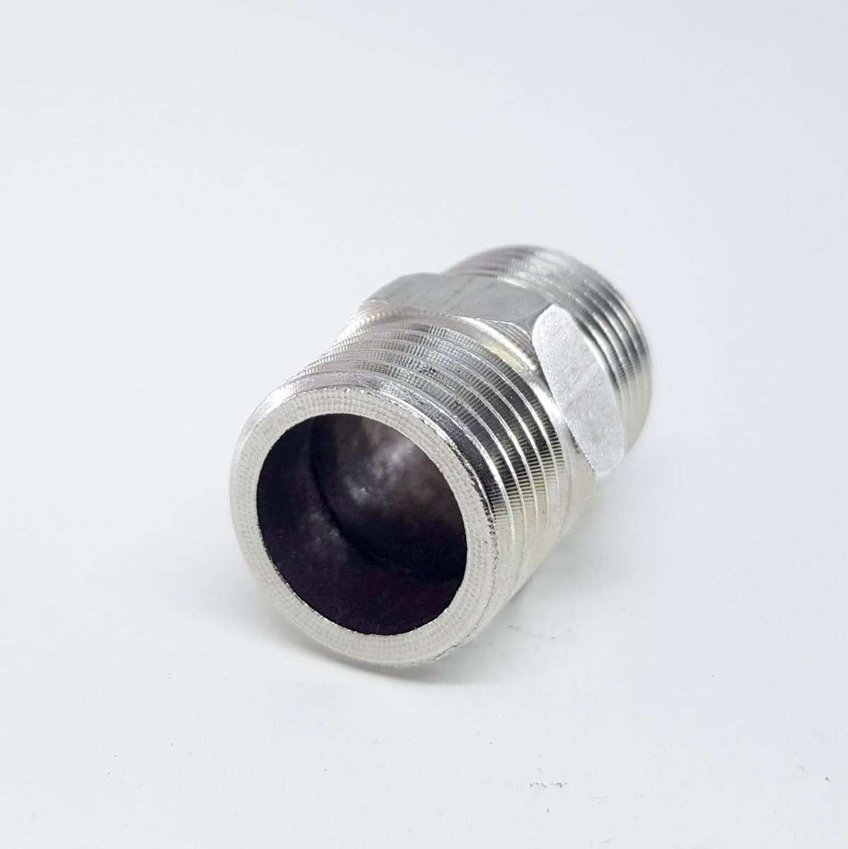 [HCM]Combo 3 cái nối 2 đầu ren ngoài inox ( Kép nối inox )