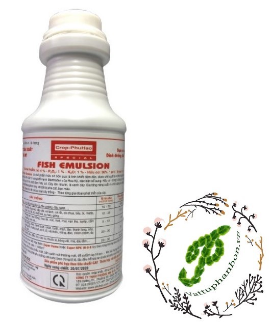 Phân Cá Phú Hào - Fish Emulsion USA - #186A# 250ml