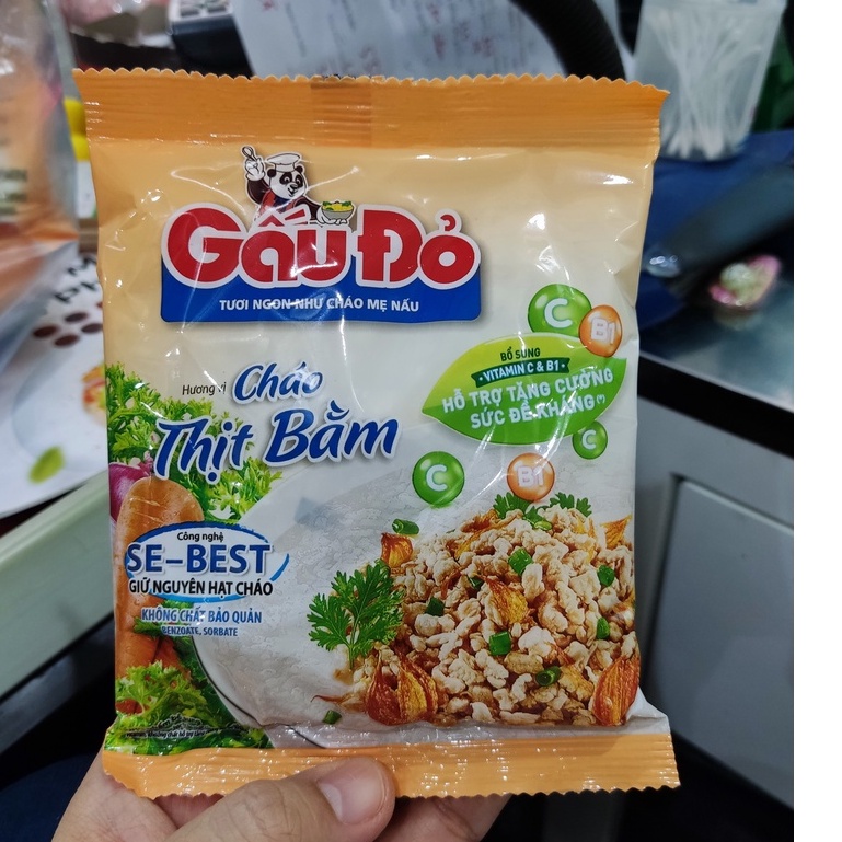 Cháo gấu đỏ gói 50g