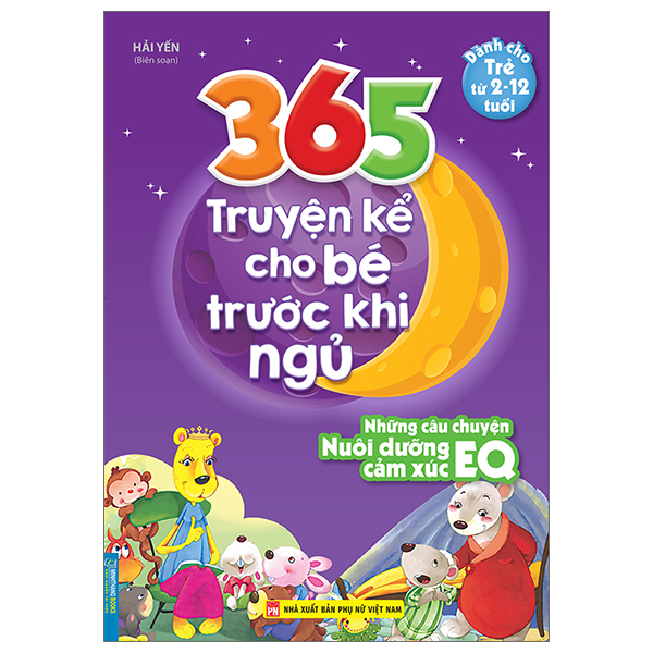 Fahasa - 365 truyện kể cho bé trước khi ngủ - những câu truyện nuôi dưỡng eq cảm xúc
