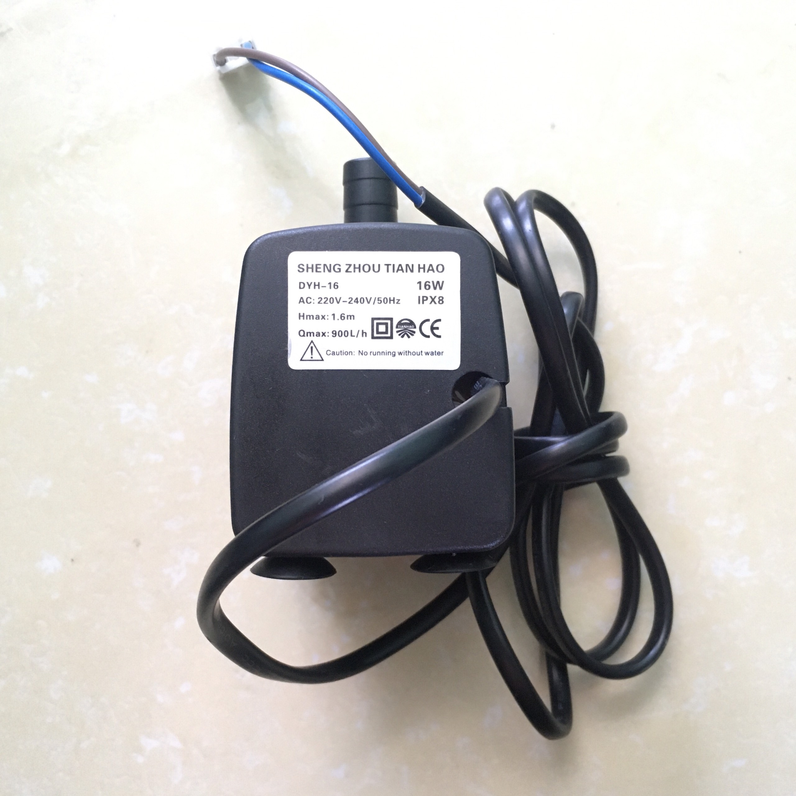Máy bơm quạt hơi nước quạt điều hòa 16w