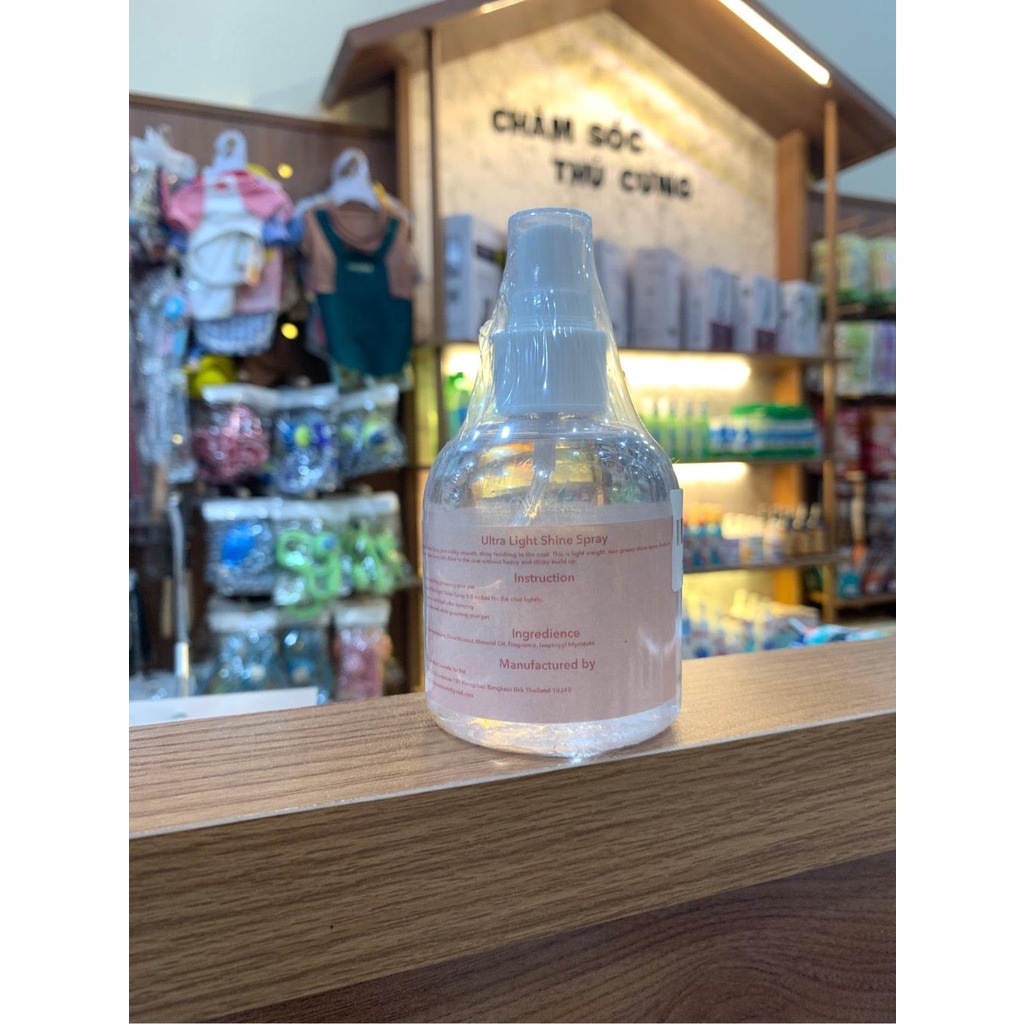 [Chính hãng] SILK CREATION (150ml) Dầu Thơm Ultra Light Shine Spray Cao Cấp Dành Cho Thú Cưng