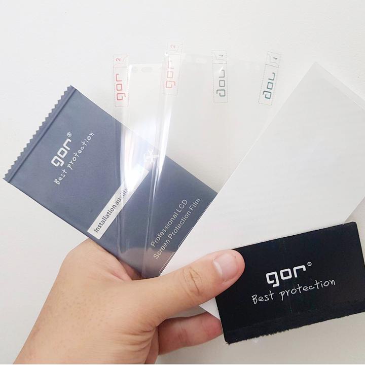Miếng dán màn hình Note FE Full màn hãng Gor (bộ 4 miếng)