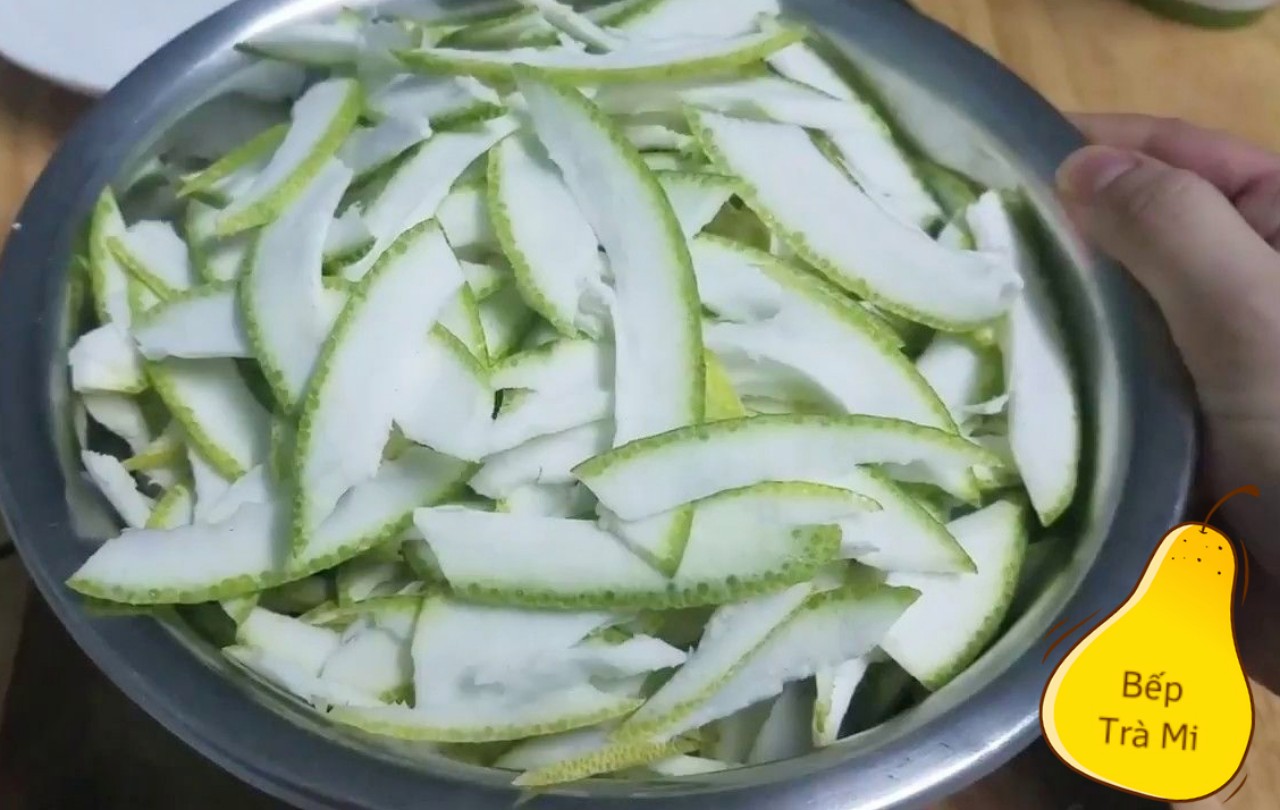 VỎ BƯỞI CHANH MUỐI SẤY GIÒN