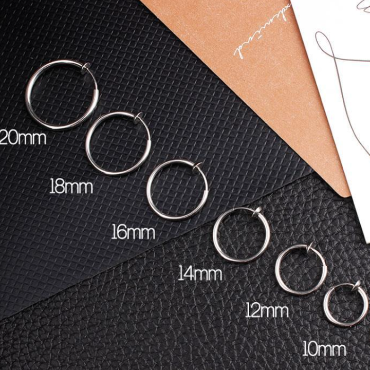 [HCM]Bông tai titan xỏ tai xỏ mũi không cần bấm lỗ - Cam kết 1 đổi 1 nếu đen và gỉ sét