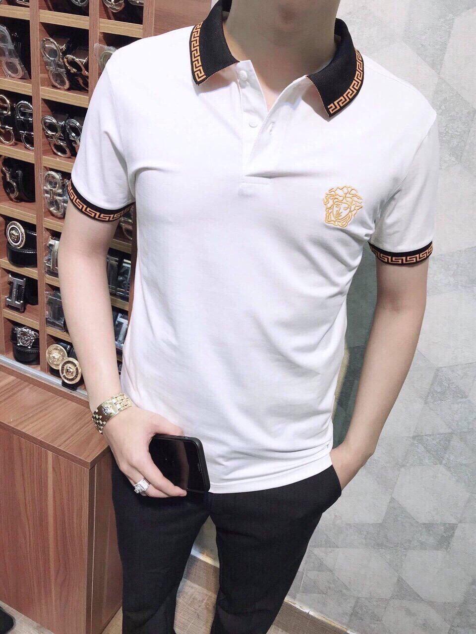 Áo Thun Cổ Bẻ Nam, Áo form body Nam Tính ( nhiều màu )