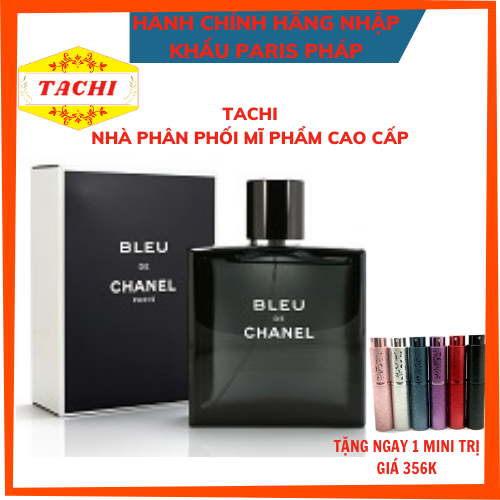 Nước hoa nam BLEU CHANEL EDT 100ml 2019 BAO TEST