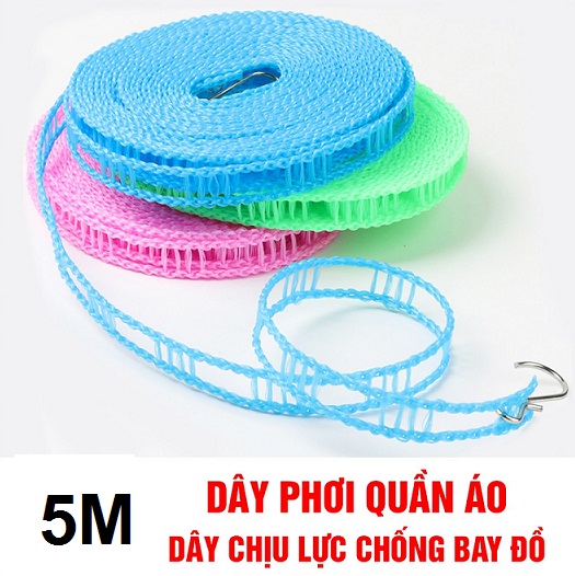 Dây phơi đồ thông minh tiện dụng - Dài 5m