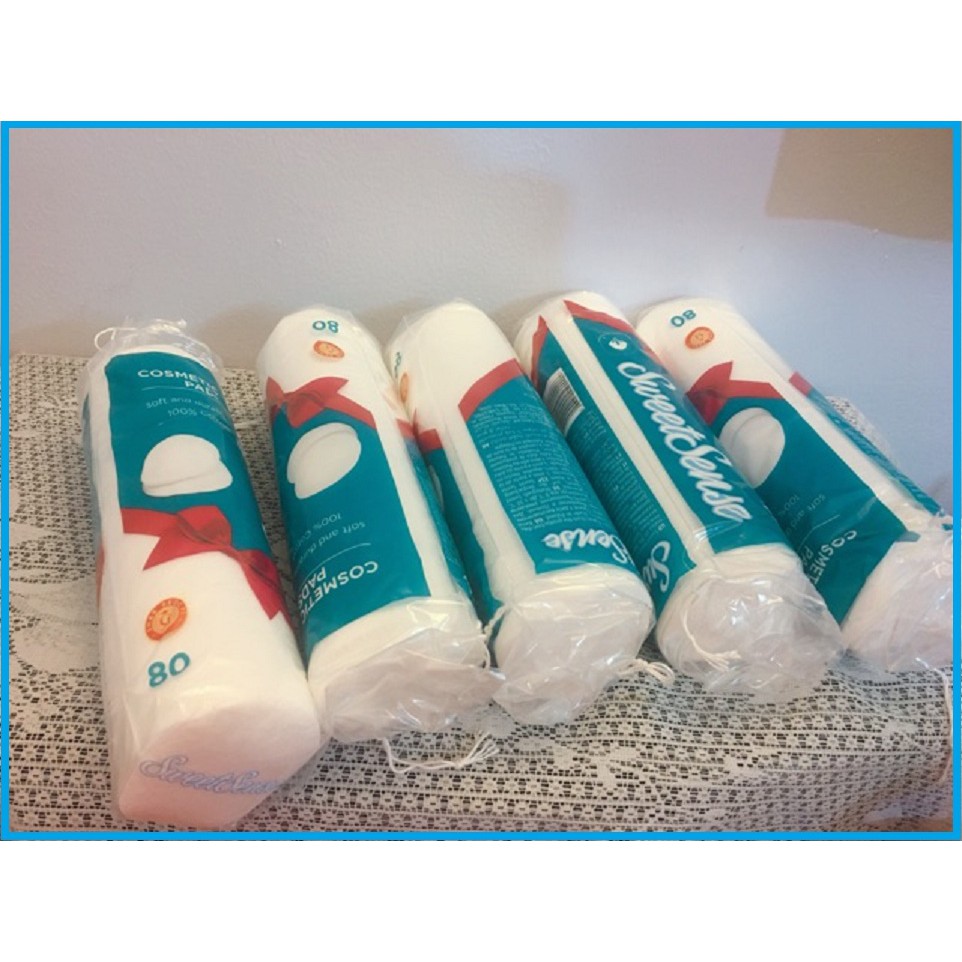 Bông Tẩy Trang 80 miếng SweetSense