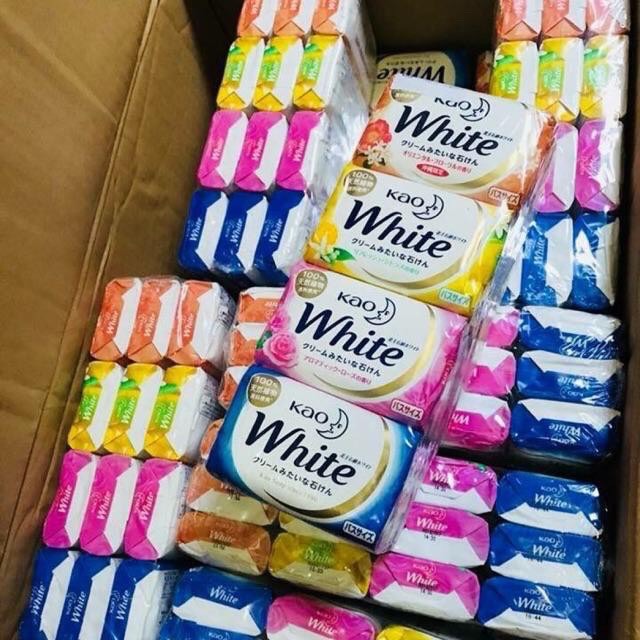 Xà Phòng Tắm Kao White 130g Nội Địa Nhật