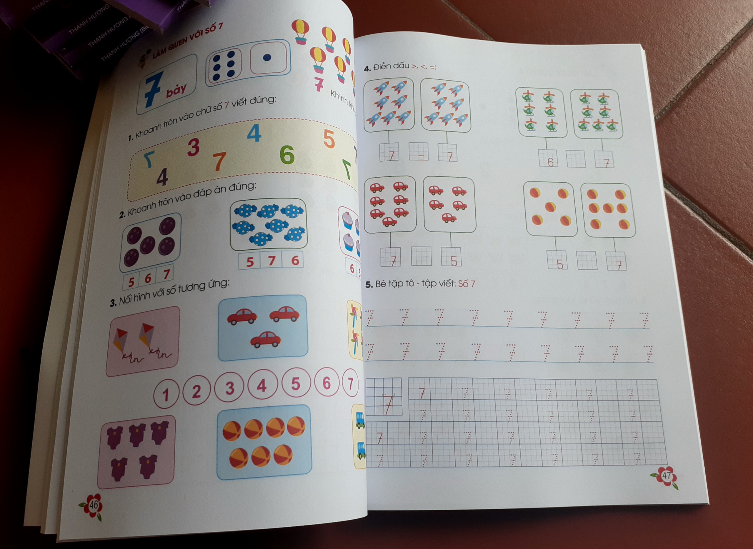 Toán Tư Duy Dành Cho trẻ em 4-6 tuổi