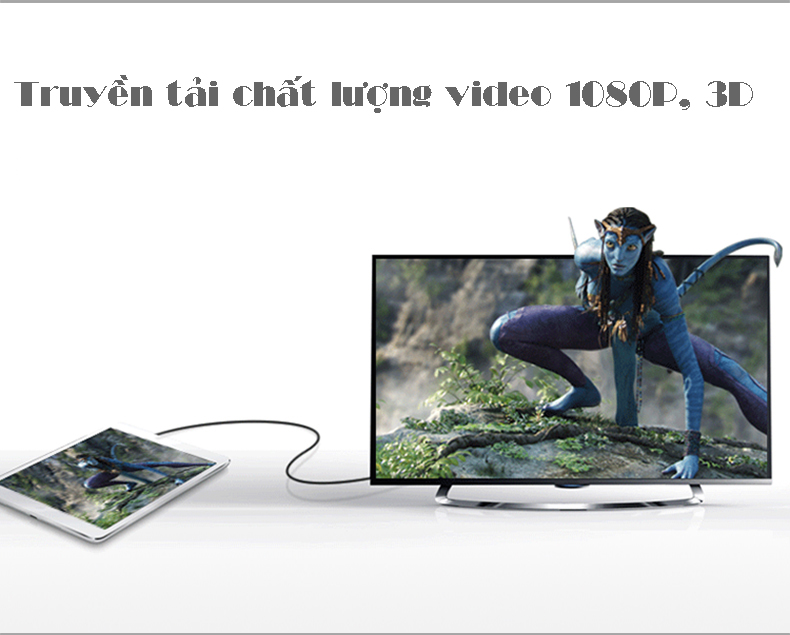 Cáp chuyển đổi Micro HDMI sang HDMI chất lượng Full HD