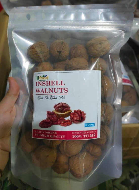 Qủa Óc chó đỏ Mỹ - 1 kg